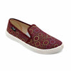 Afro Chic Canvas Shoes - Maroon Multi