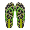 Digital Slippers Ladies - Leopard Green