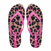 Digital Slippers Ladies - Leopard Pink