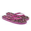 Digital Slippers Ladies - Leopard Pink